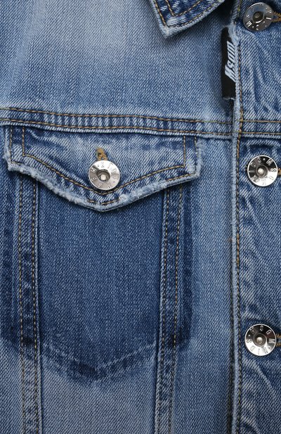 Джинсовая куртка MSGM KIDS, арт. MS027597, фото 3