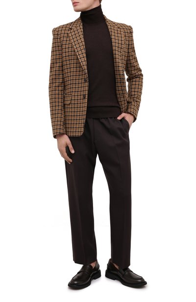 Шерстяной пиджак DRIES VAN NOTEN светло-коричневого цвета по цене 87850 руб., арт. 202-20429-1189, фото 2 Шерстяной пиджак DRIES VAN NOTEN, арт. 202-20429-1189, фото 2