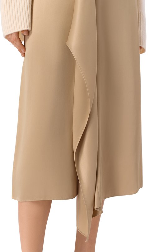 Атласная юбка BOSS 50552076 Бежевый  50552076 Фото 5