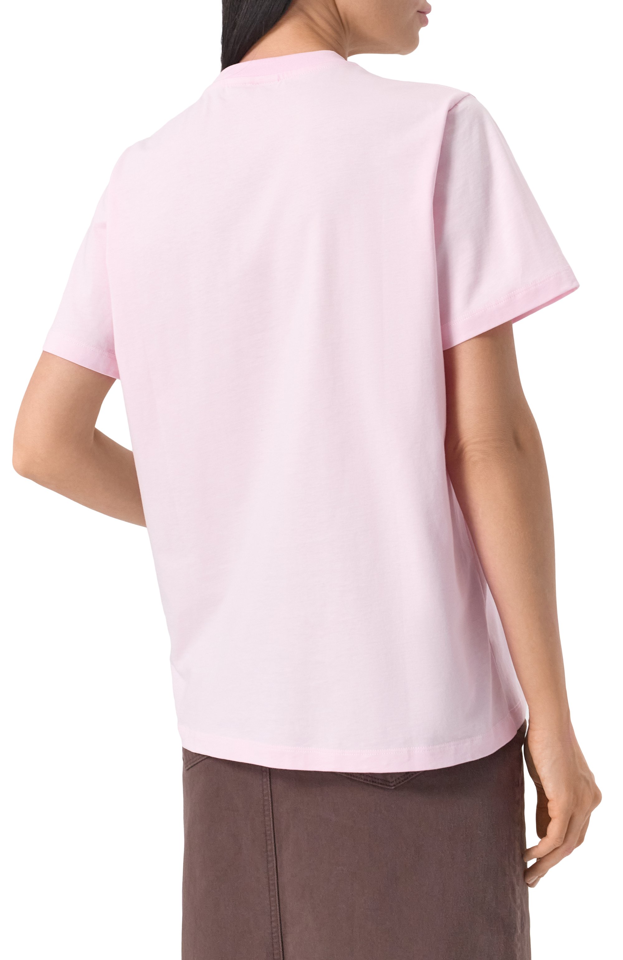 Хлопковая футболка GANNI, арт. T4161/3575, фото 4