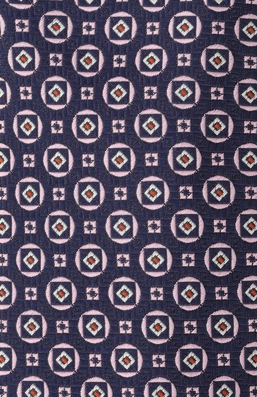 Шелковый галстук Canali 18/HJ04495 Синий  18/HJ04495 Фото 4