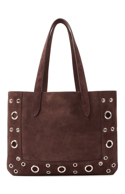 Сумка-тоут Nellcôte Valentino 7W2B0R88/JET Коричневый  7W2B0R88/JET Фото 6