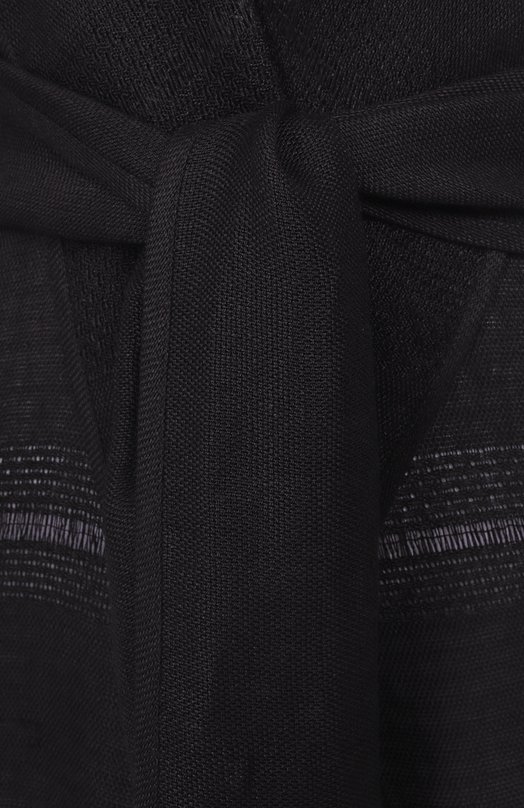 Жакет изо льна и вискозы Kiton D59527K0955E01 Чёрный  D59527K0955E01 Фото 6