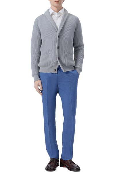 Брюки из шерсти и хлопка ANDREA CAMPAGNA, арт. SC/1/GB1866, фото 2