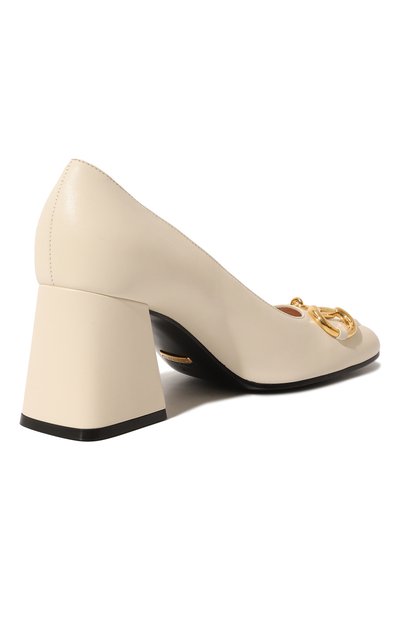 Кожаные туфли horsebit GUCCI, арт. 643886 C9D00, фото 5