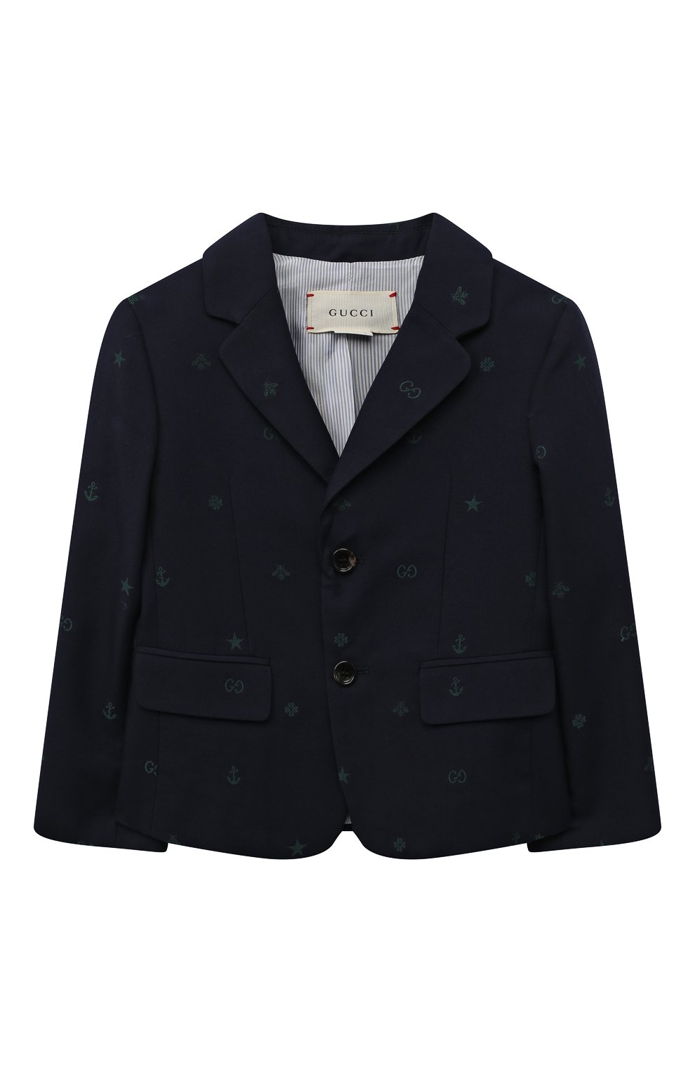 Хлопковый пиджак GUCCI, арт. 600346 XWAHH, фото 1