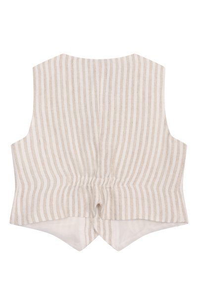 Льняной жилет IL GUFO, арт. P25GI005L1018/12M-18M, фото 2