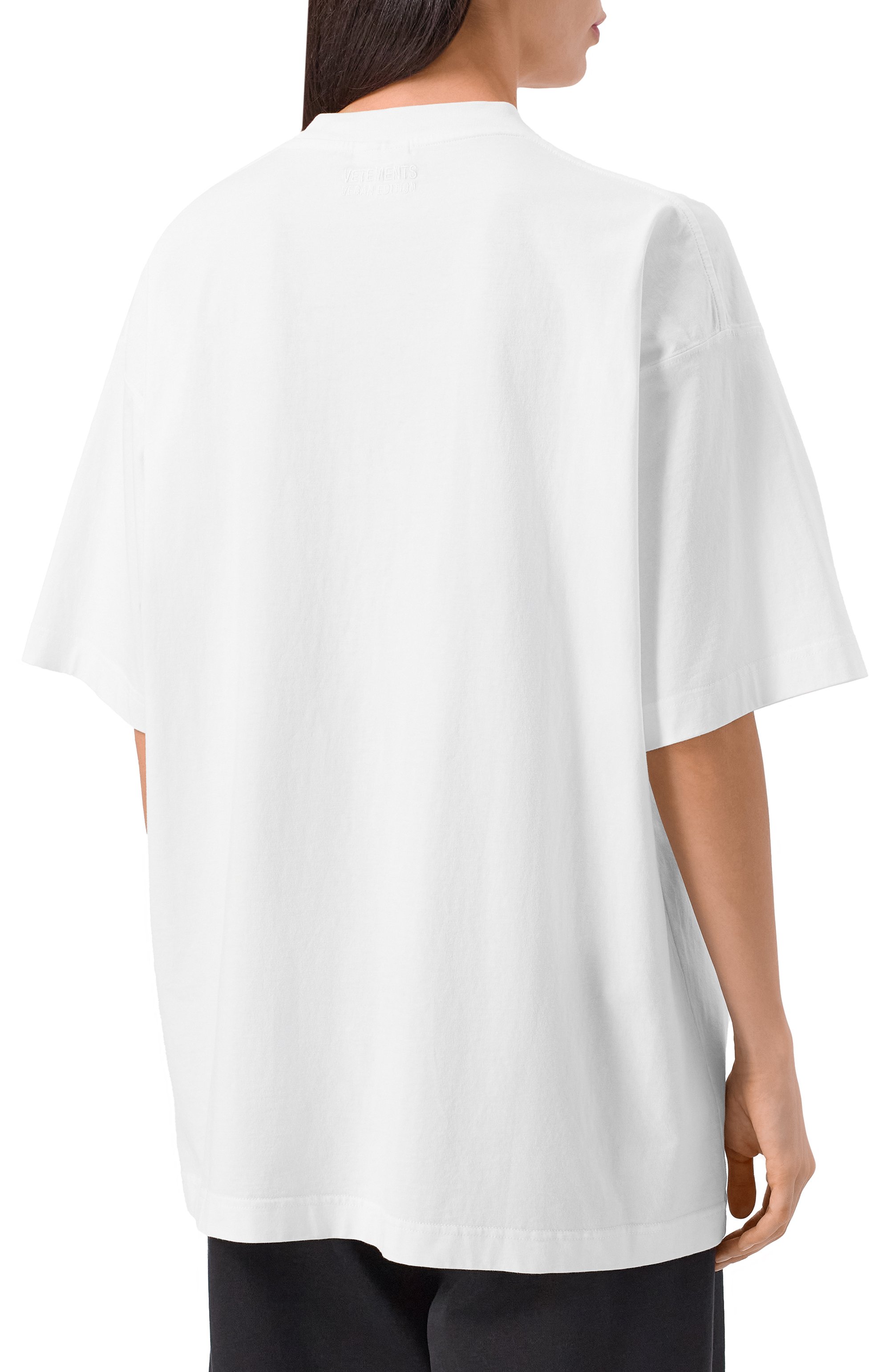 Хлопковая футболка VETEMENTS, арт. UH76TR350W/1000 LIGHT JERSEY, фото 8