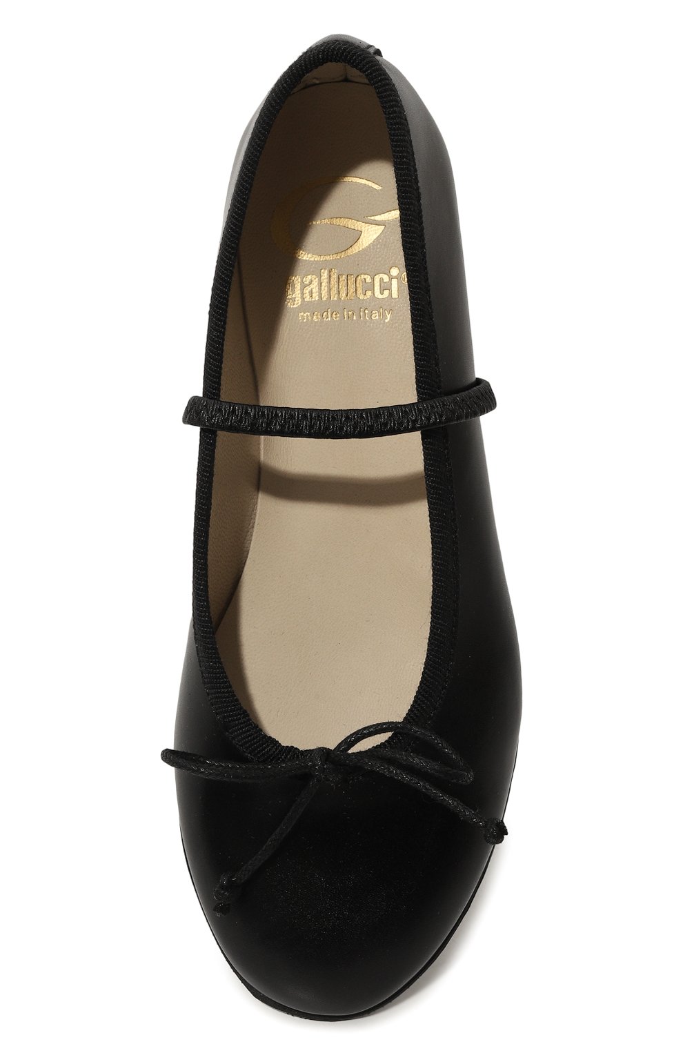 Кожаные балетки GALLUCCI, арт. J01906AM, фото 4