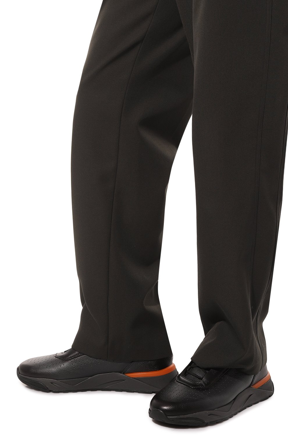 Кожаные кроссовки SANTONI, арт. MBIM21611SK0RSU6, фото 3