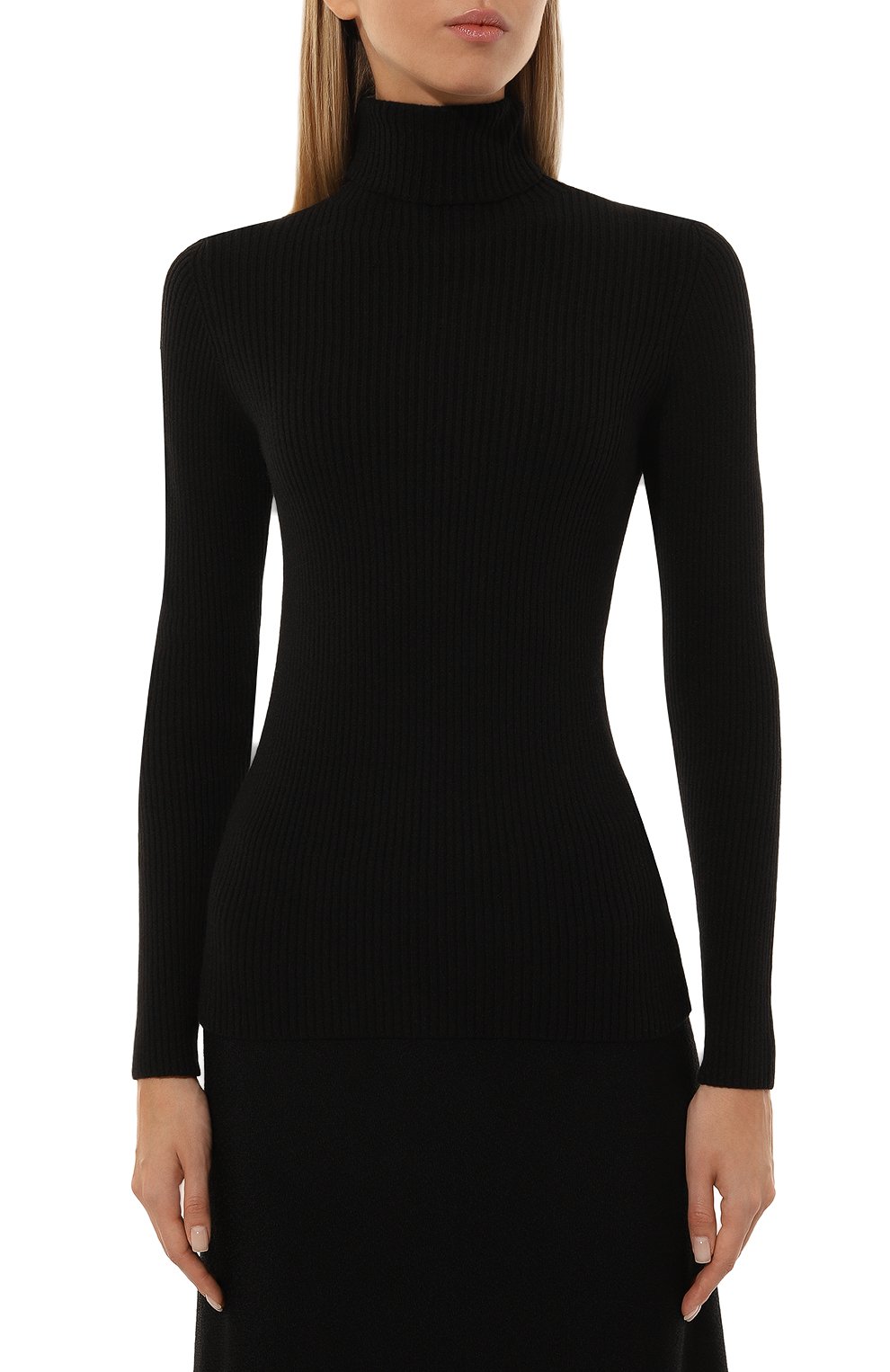 Водолазка PIETRO BRUNELLI черного цвета по цене 15100 руб., арт. MAM080/VIM038/9999, фото 3 Водолазка PIETRO BRUNELLI, арт. MAM080/VIM038/9999, фото 3