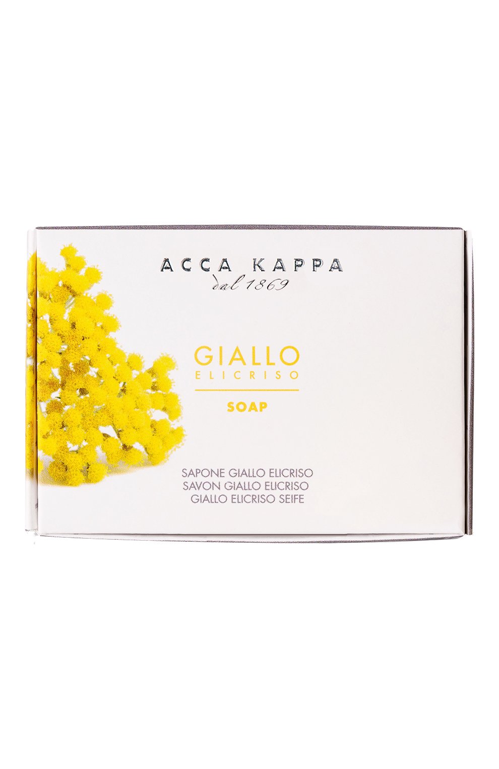 Твердое туалетное мыло giallo elicriso (150g) ACCA KAPPA, арт. 853567, фото 2