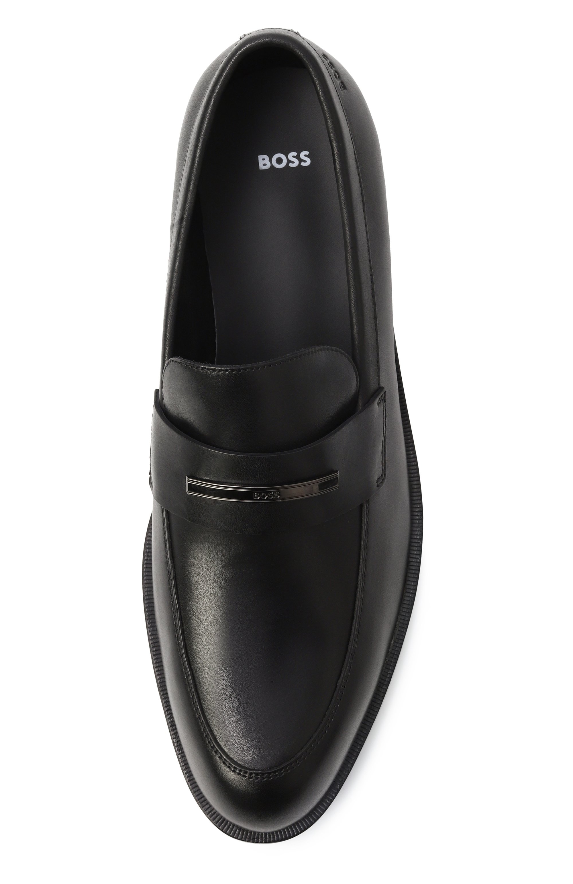 Кожаные лоферы tayil BOSS, арт. 50557630, фото 6