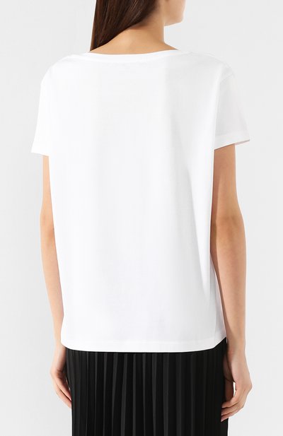 Хлопковая футболка ACNE STUDIOS, арт. 15F171, фото 4
