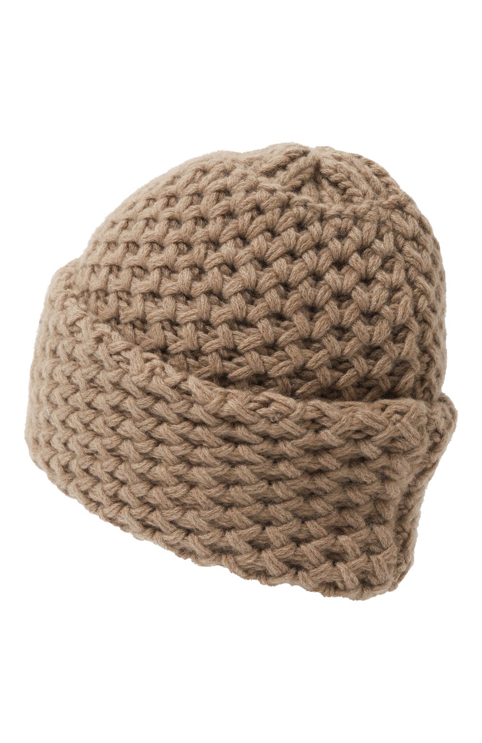 Кашемировая шапка INVERNI темно-бежевого цвета по цене 47350 руб., арт. 4232CMA, фото 3 Кашемировая шапка INVERNI, арт. 4232CMA, фото 3