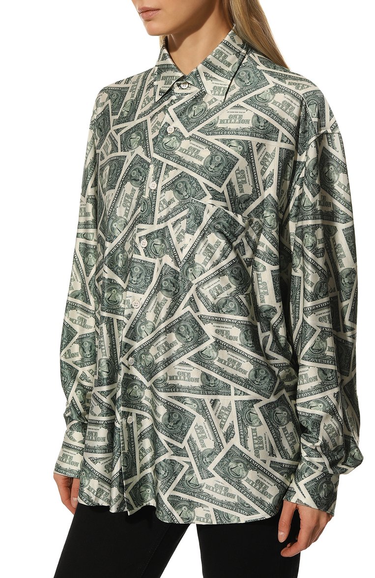 Рубашка из вискозы VETEMENTS, арт. UA53SH800M, фото 1
