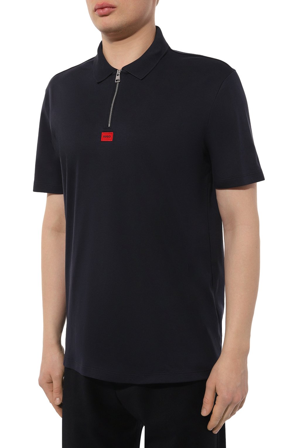 Хлопковое поло HUGO, арт. 50509866, фото 3