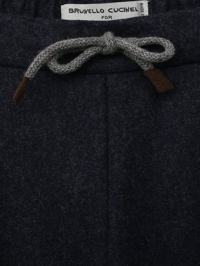 Шерстяные брюки BRUNELLO CUCINELLI, арт. B038PP113A, фото 3