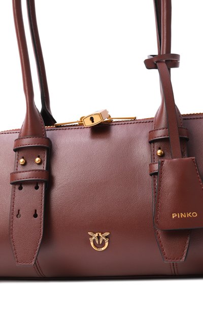 Сумка escape large PINKO бордового цвета по цене 57150 руб., арт. 106169/A0Q0, фото 3 Сумка escape large PINKO, арт. 106169/A0Q0, фото 3