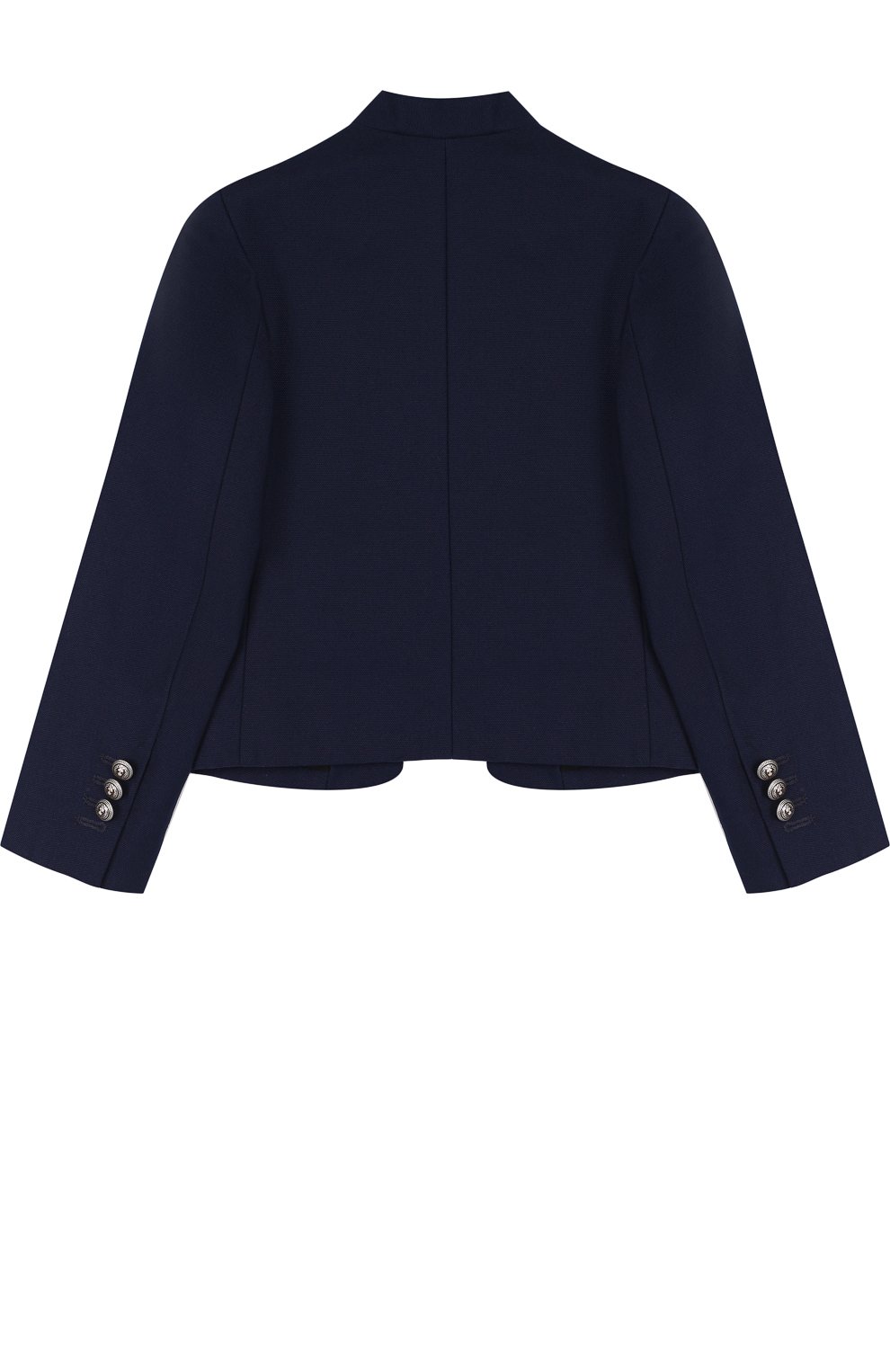 Хлопковый пиджак с шалевыми лацканами и декоративными пуговицами BALMAIN, арт. S8E/7002/T310, фото 2