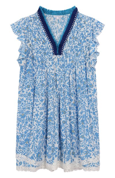 Платье из вискозы POUPETTE ST BARTH, арт. KSAS25NBLZB