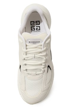 Мужские комбинированные кроссовки tk-mx GIVENCHY белого цвета, арт. BH008M/H1FG | Фото 6 (Материал внутренний: Текстиль; Материал внешний: Экокожа, Текстиль; Подошва: Массивная; Материал утеплителя: Без утеплителя; Стили: Гранж; Кросс-КТ: Низкие)
