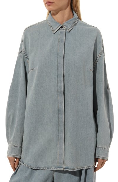 Джинсовая рубашка DRIES VAN NOTEN, арт. 242-010716-9378, фото 3