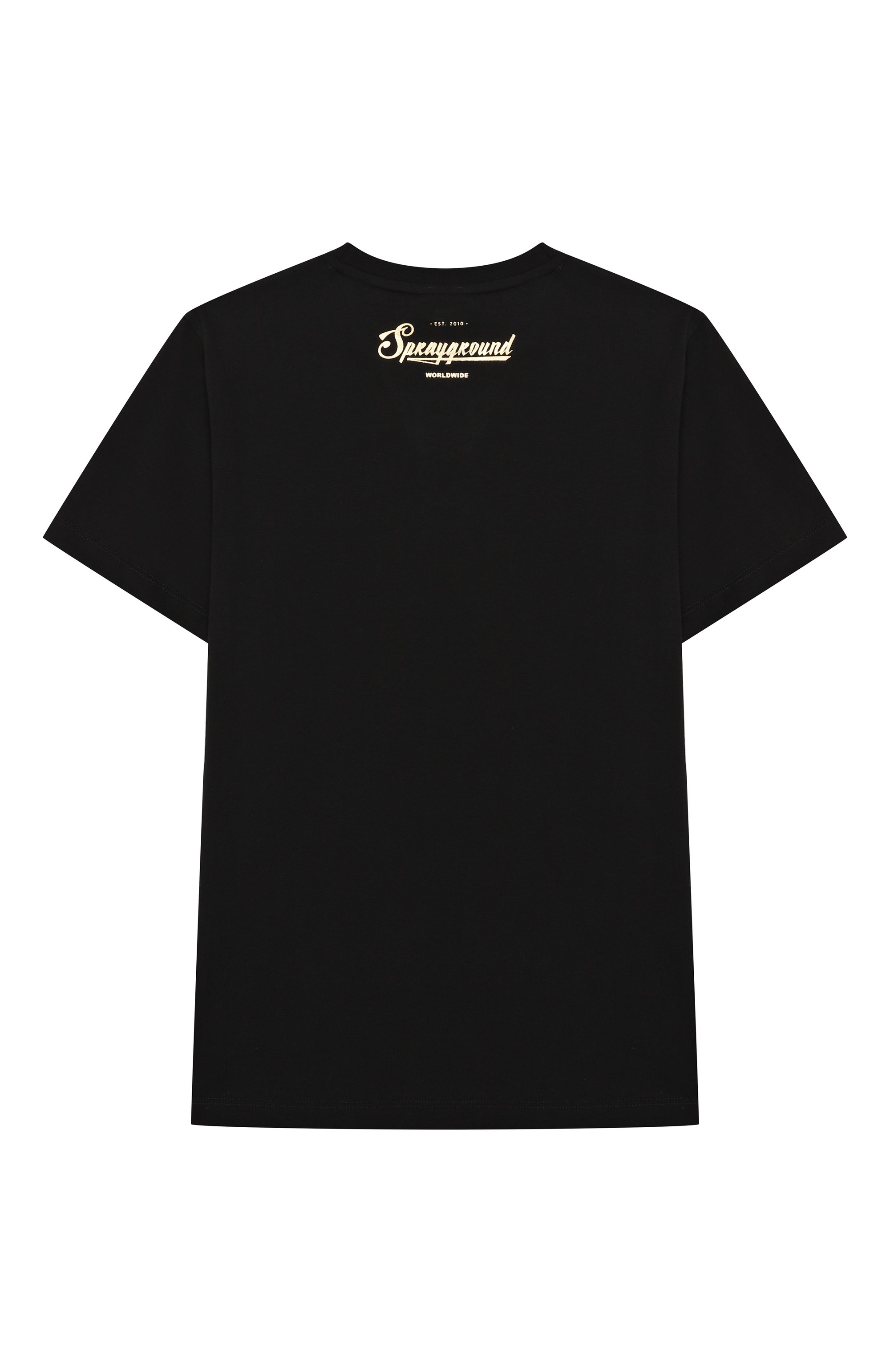 Хлопковая футболка SPRAYGROUND, арт. SPY1366BLK, фото 2
