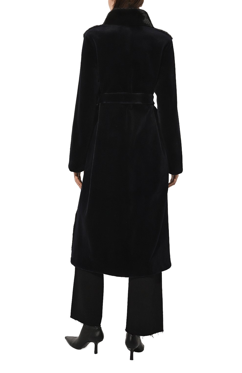 Шуба из норки YVES SALOMON темно-синего цвета по цене 1850000 руб., арт. 7WYM75720VLVR, фото 4 Шуба из норки YVES SALOMON, арт. 7WYM75720VLVR, фото 4