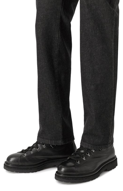 Кожаные ботинки Camerlengo 16820/FRIEND/0XF0RD M0NT0NE Чёрный  16820/FRIEND/0XF0RD M0NT0NE Фото 3