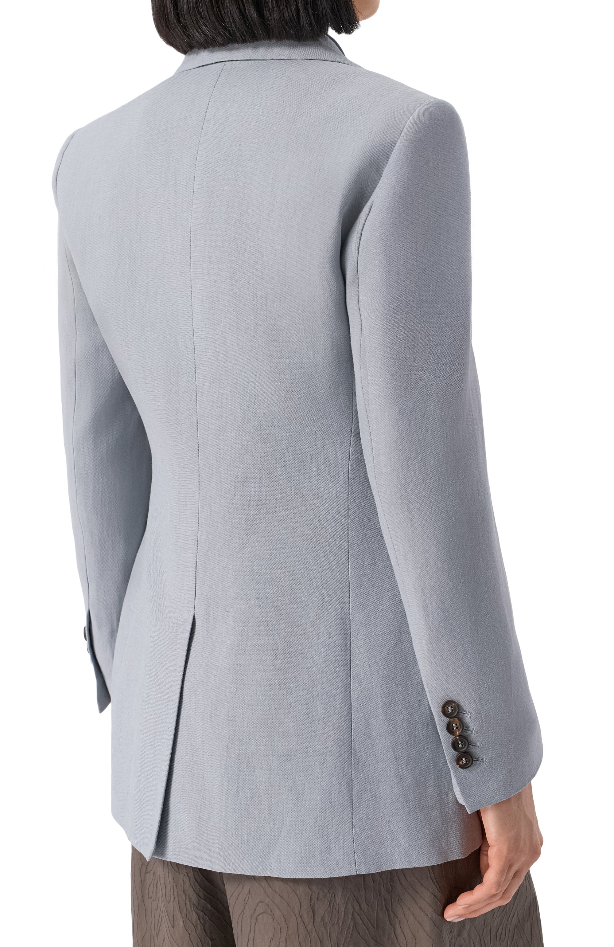 Жакет из вискозы и льна BRUNELLO CUCINELLI, арт. MH1262682, фото 4