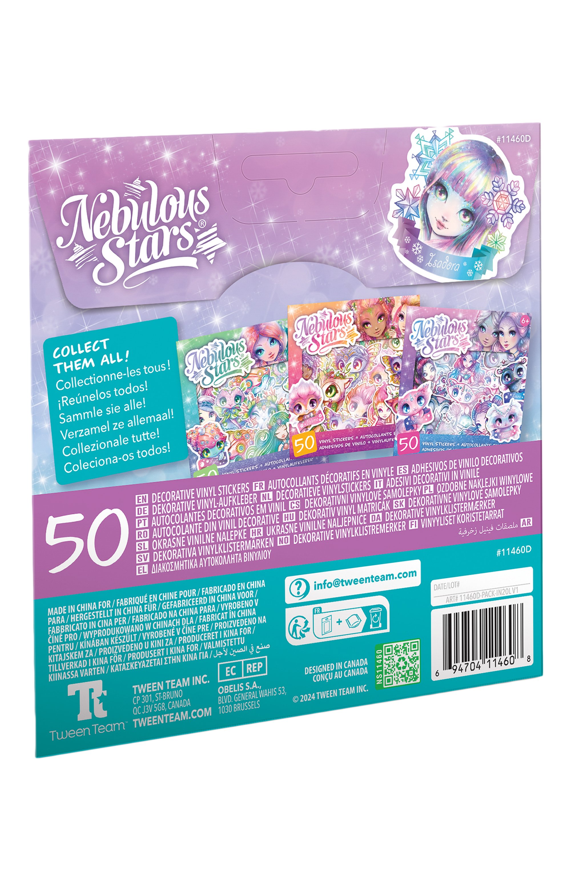 Набор наклеек обитатели снегов space PAREMO, арт. 11460-4_NSDA, фото 3