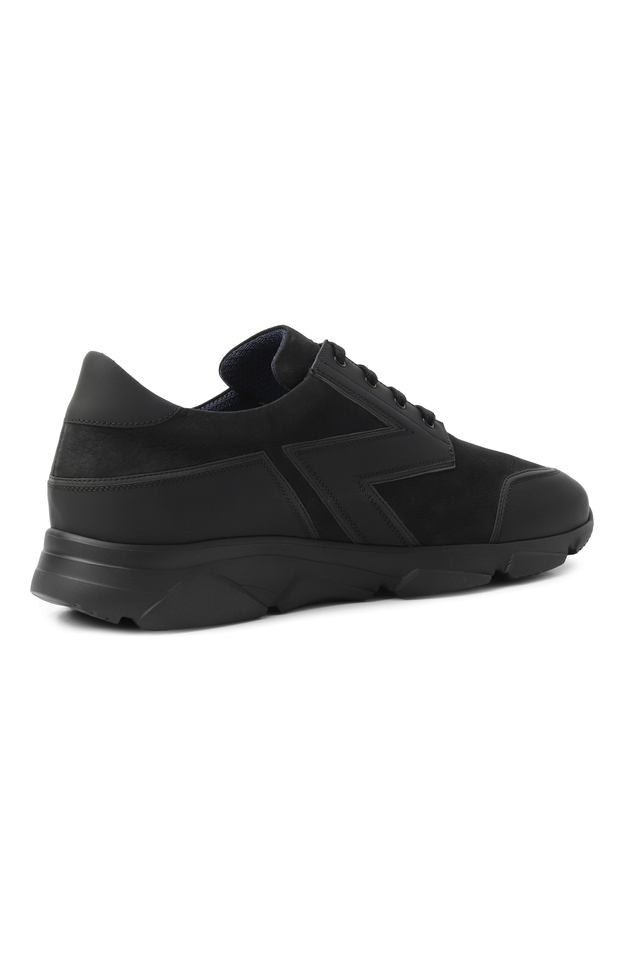 Комбинированные кроссовки ZILLI, арт. H0252AM4001VZGR00, фото 5