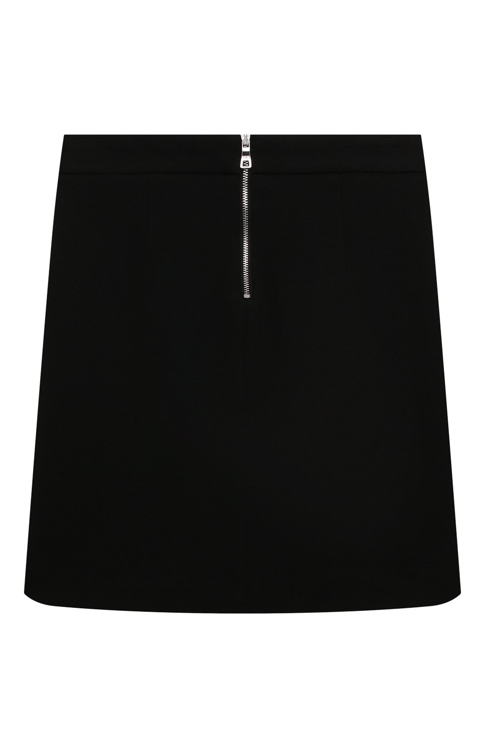 Юбка из вискозы BALMAIN черного цвета по цене 27600 руб., арт. BV7A34, фото 2 Юбка из вискозы BALMAIN, арт. BV7A34, фото 2