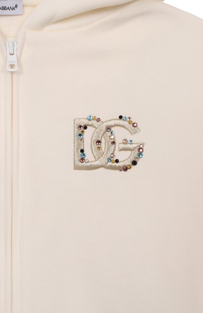 Хлопковая толстовка DOLCE & GABBANA, арт. L5JWCW/G7PVI, фото 3