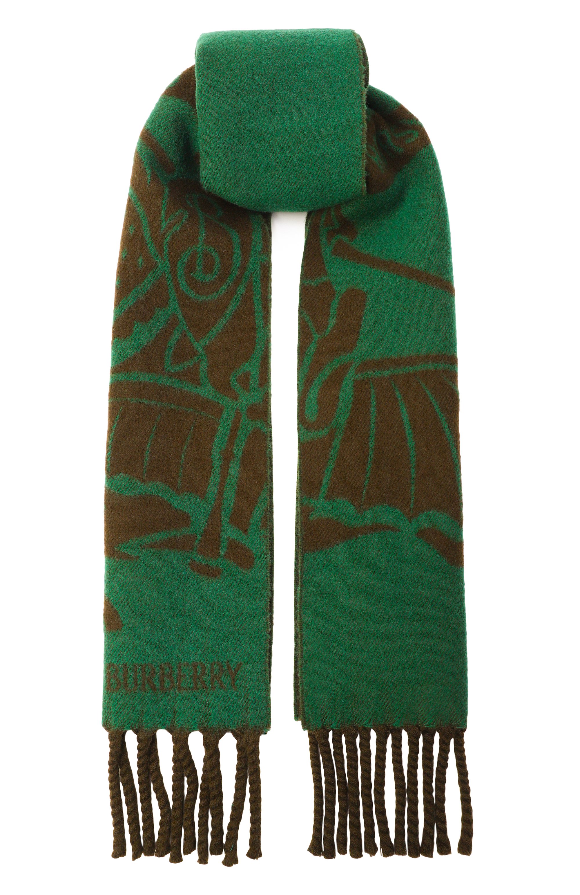 Шерстяной шарф BURBERRY, арт. 8117906, фото 1