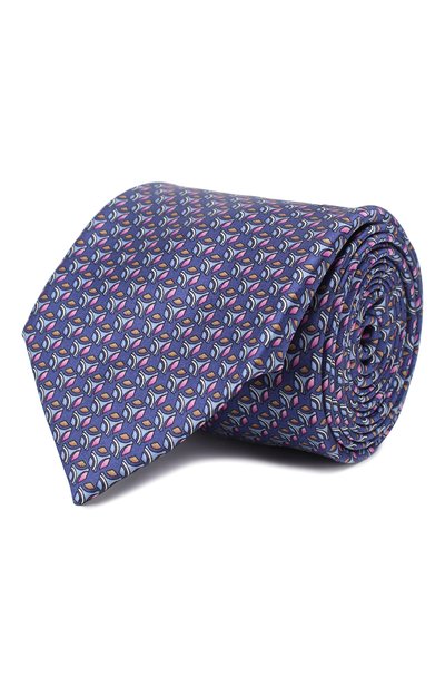 Мужской шелковый галстук ZILLI, арт. 50289/TIES