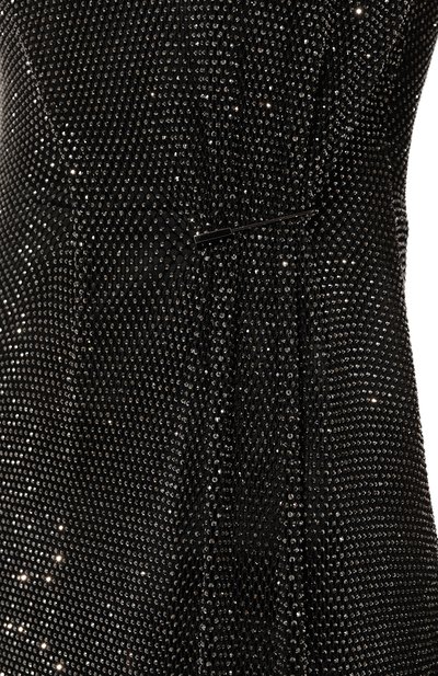 Платье с отделкой стразами YANA DRESS черного цвета по цене 1249000 руб., арт. 1-23/2-388-НС905, фото 5 Платье с отделкой стразами YANA DRESS, арт. 1-23/2-388-НС905, фото 5