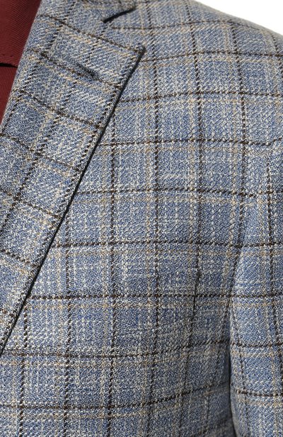 Пиджак из хлопка и льна CORNELIANI, арт. 89XY72-2116937/90, фото 5