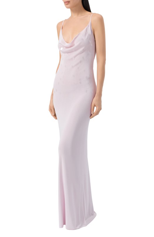 Платье из вискозы и шелка Aya Muse AMR2609 Сиреневый  AMR2609 Фото 2