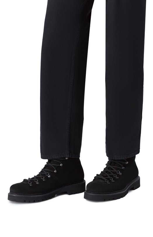 Замшевые ботинки St. Moritz Mille 885 SM0RITZ G0 RAIN_SM0RITM G0 RAIN Чёрный  SM0RITZ G0 RAIN_SM0RITM G0 RAIN Фото 3