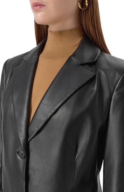 Кожаный жакет FREEAGE, арт. WW25.JK111.LETH.900, фото 5