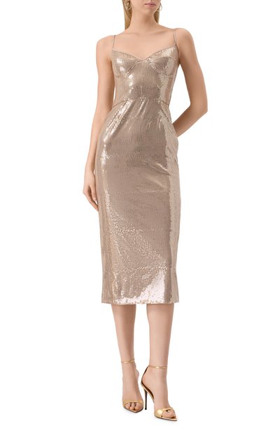 Платье с отделкой пайетками SASHA KIM, арт. УТ-00001637, фото 3