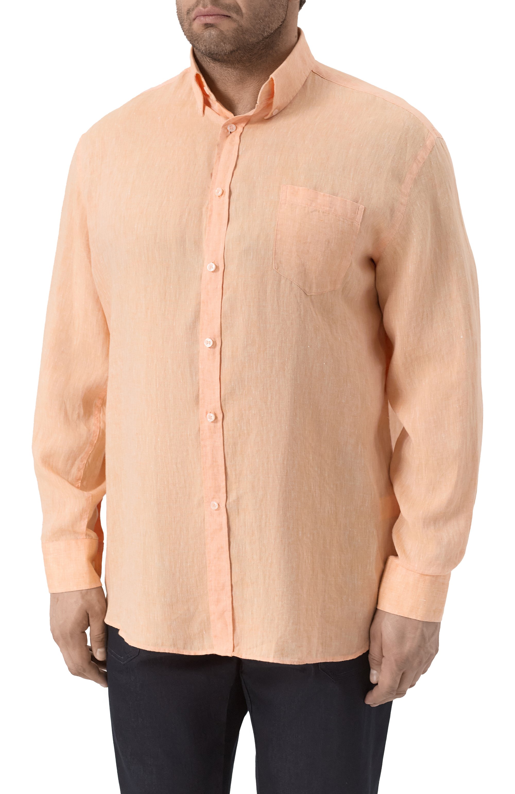 Льняная рубашка PAUL&SHARK, арт. 25413006R/46, фото 3