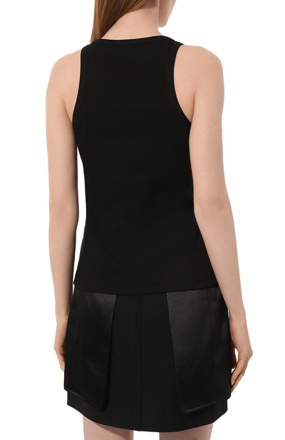 Хлопковая майка MSGM, арт. 3641MDT86/247108, фото 4