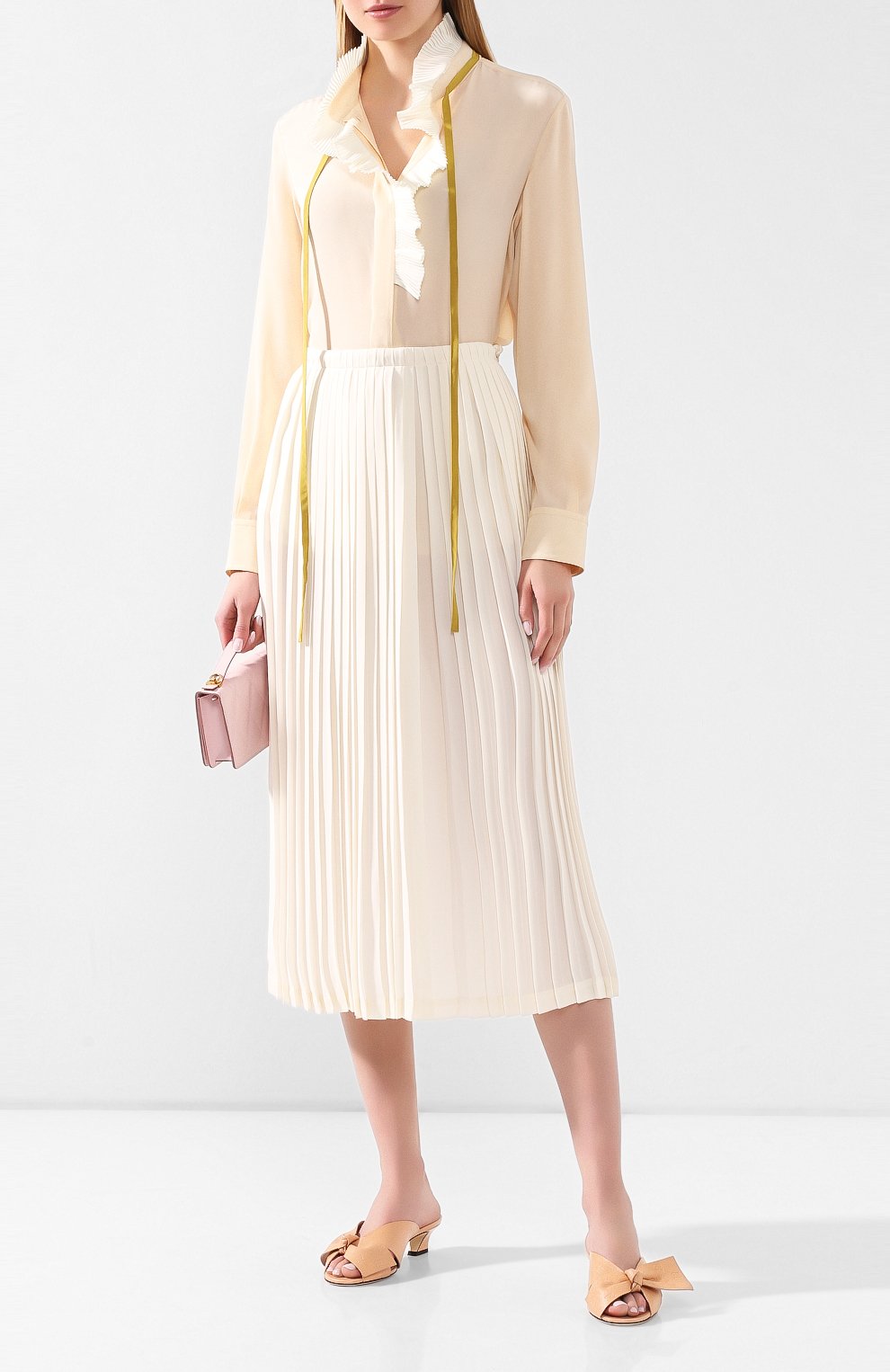 Кожаные мюли FENDI, арт. 8R7030 A8U0, фото 2