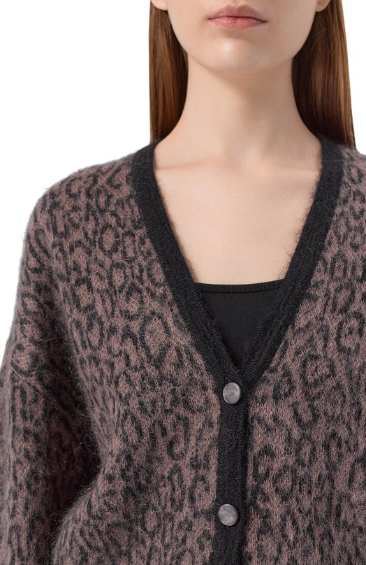 Кардиган Emporio Armani EW002669/AF20411 Леопардовый  EW002669/AF20411 Фото 5