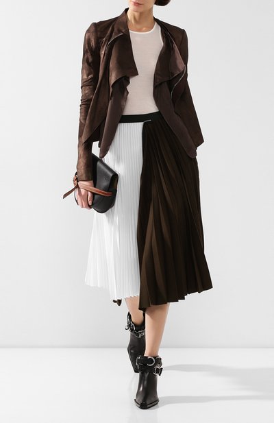 Кожаная куртка RICK OWENS, арт. RP20S1704/LBRM, фото 2