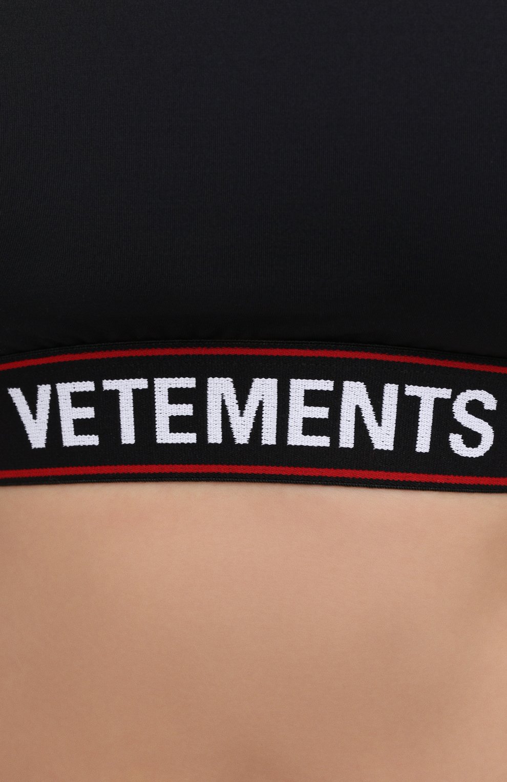 Топ VETEMENTS черного цвета по цене 22300 руб., арт. WE51T0100B 1332/BLACK, фото 5 Топ VETEMENTS, арт. WE51T0100B 1332/BLACK, фото 5