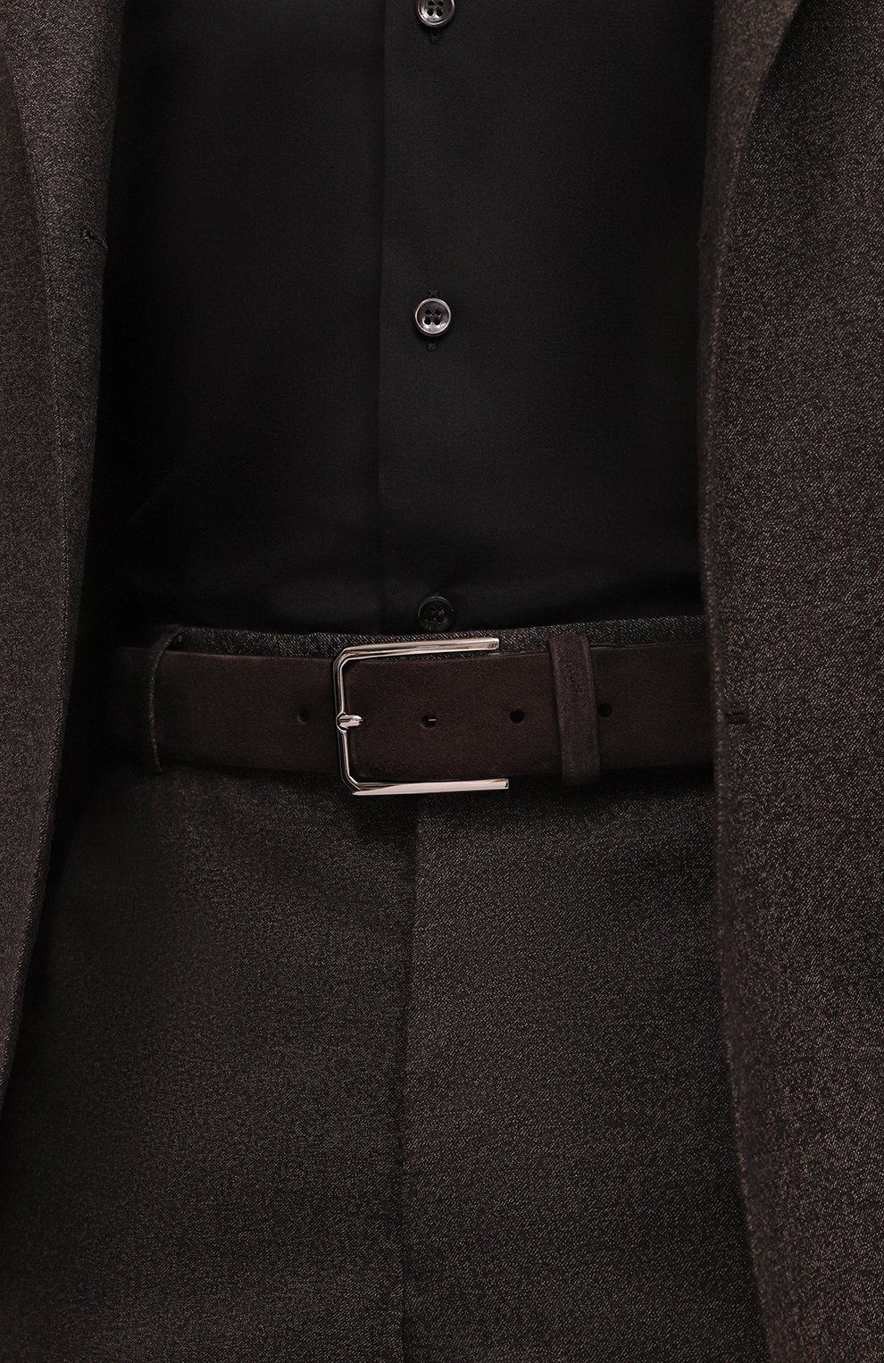 Замшевый ремень SANTONI, арт. CM35VS003B91ETT1T50, фото 2